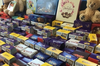 Chocolate eggs galore