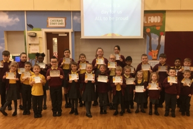 Congratulations to all our certificate winners this week
